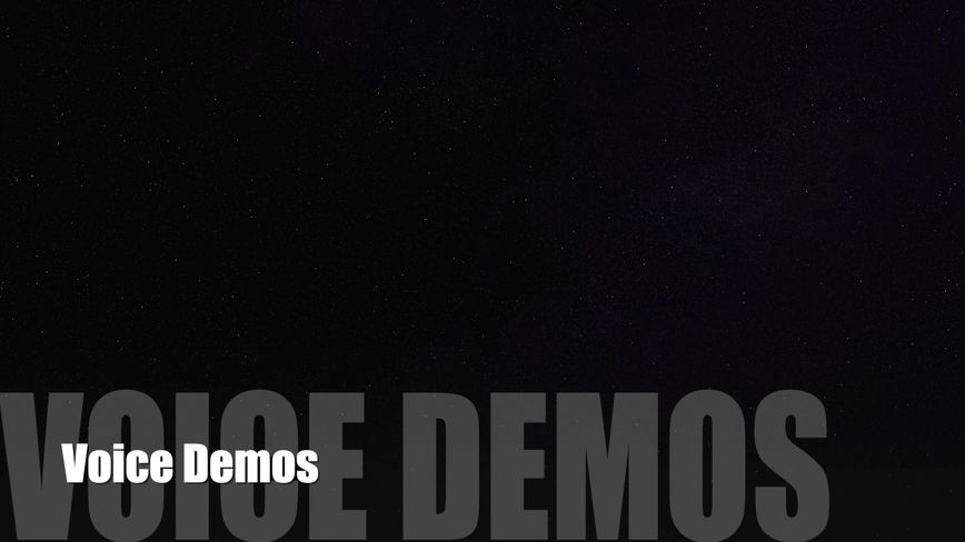 Voice Demo Reel